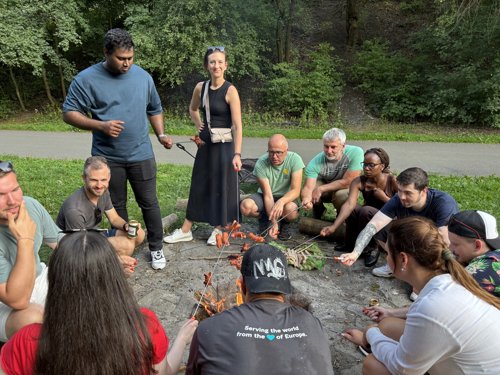 Not Your Typical Afterwork Event — a Bonfire to Remember