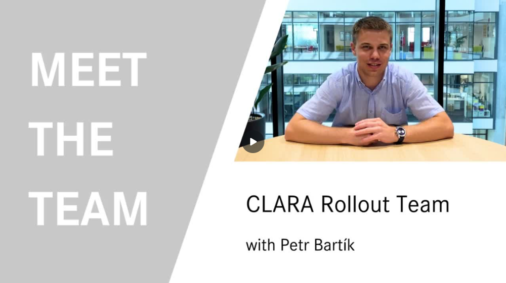 MEET THE TEAM - CLARA Rollout Team with Petr Bartík